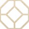 Ekena Millwork 33W x 33H x 14T Small Cameron Decorative Fretwork Wood Ceiling Panels, Birch CELW33X33X0250CAMBI - alternate 9